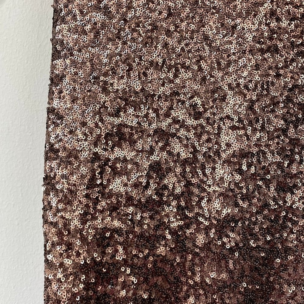 Backstage Fever Dress Bronze Sequin NWT S - Picture 3 of 8